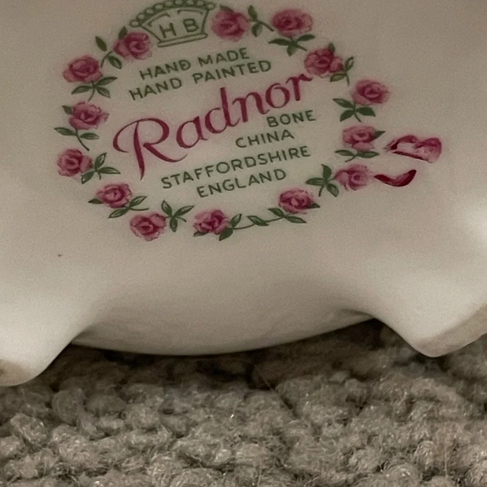 Hand Made Hand Painted‎ Radnor Bone China Floral Porcelain Bouquet - Multicolor